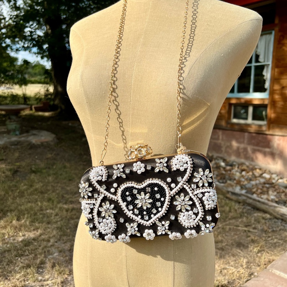 ✨Estate Sale Find✨ Fabulous Embellished Evening Crossbody